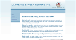 Desktop Screenshot of lsroofinginc.com